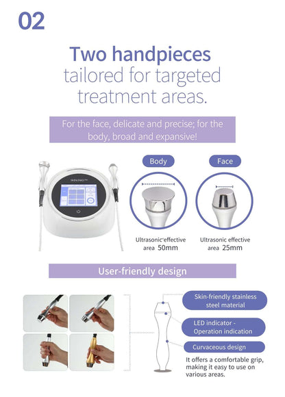 EstellaPRO Ultrasonic Skincare Aesthetic Equipment Machine - Korean Ultrasound Beauty Devices | Estella OfficialProfessional